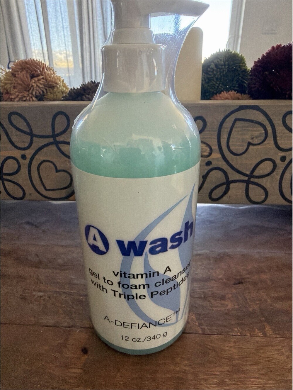 Serious Skin Care New A-Wash Vitamin A Gel to Foam Cleanser A-defiance 12 Oz New